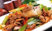食材之大葱炒猪肝的方法(步骤)